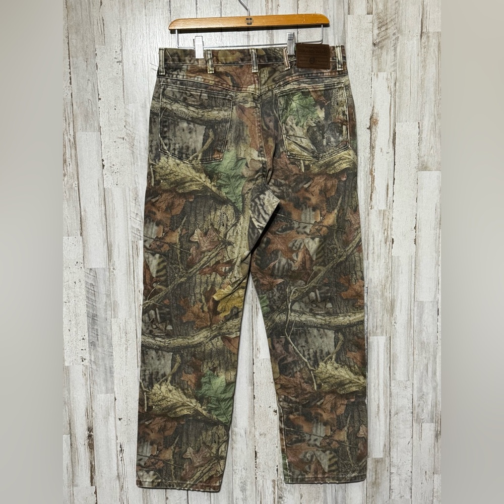 Vintage Camo Wrangler Rugged‎ Wear Jeans 34x32